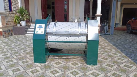 Máy giặt CN 50kg 1 pha, máy giặt giầy-MBH, BGN giao đến Tân Lạc, Hoà Bình