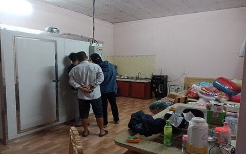 Phòng sấy công nghiệp giao tại Triệu Sơn, Thanh Hoá