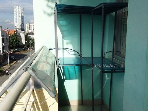 Mộc Nhiên Farm giai đoạn 2. Phần 1: Ban công.