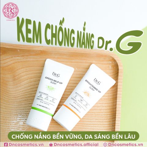 REVIEW CÁC LOẠI KEM CHỐNG NẮNG DR.G TỐT NHẤT HIỆN NAY?