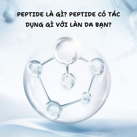 PEPTIDE LÀ GÌ? PEPTIDE CÓ TÁC DỤNG GÌ VỚI LÀN DA BẠN?