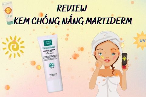 REVIEW KEM CHỐNG NẮNG MARTIDERM ĐÌNH ĐÁM CÓ TỐT NHƯ LỜI ĐỒN?