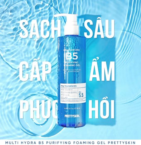 Review Sữa Rửa Mặt B5 Pretty Skin Phục Hồi Làn Da Nhạy Cảm