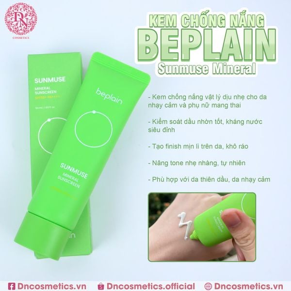 Kem-chong-nang-Beplain-Sunmuse-Mineral-Sunscreen