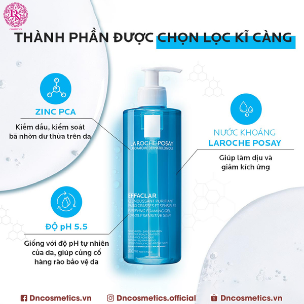 sua-rua-mat-la-roche-posay-effaclar-gel-cleanser