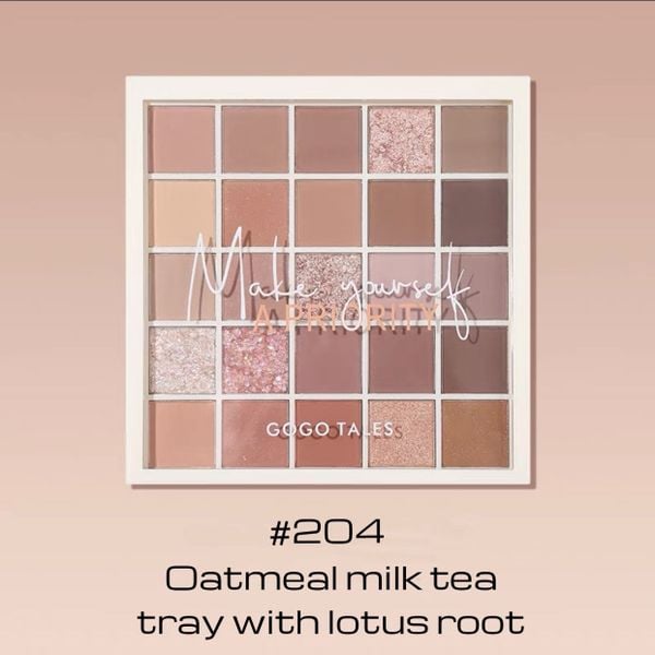 Bảng phấn mắt 25 Ô Gogo Tales Crytal Color Charming Eyes