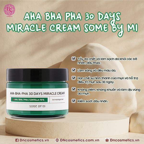 Kem Dưỡng Da Some By Mi Aha-Bha-Pha 30 Days Miracle Cream