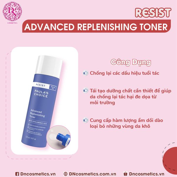 Tạo Lớp Bảo Vệ Với Paula’s Choice Resist Advanced Replenishing Toner