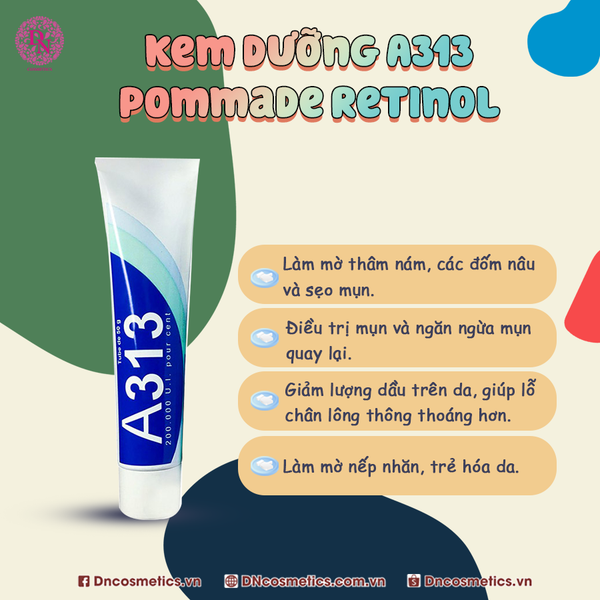 Kem Dưỡng A313 Prommade Retinol Cream