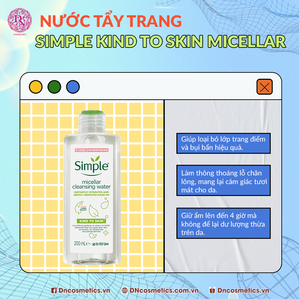 Nước Tẩy Trang Simple