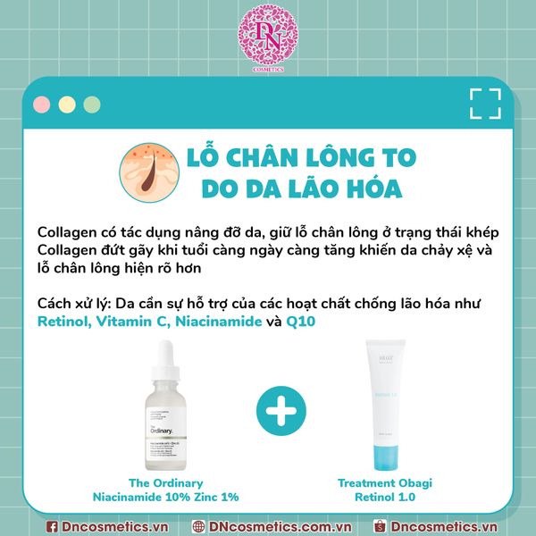 HƯỚNG DẪN XỬ LÝ LỖ CHÂN LÔNG TO CÙNG DN COSMETICS