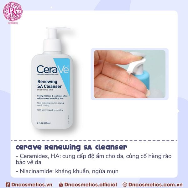 Sữa rửa mặt Cerave SA Smoothing Cleanser