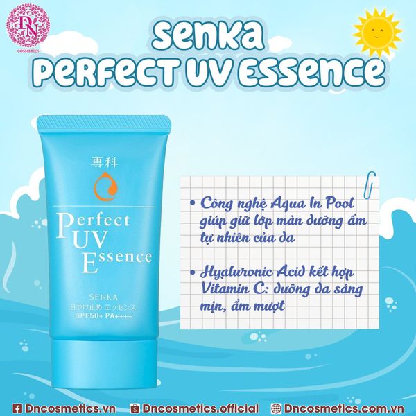 Kem chống nắng Senka Perfect UV Essence