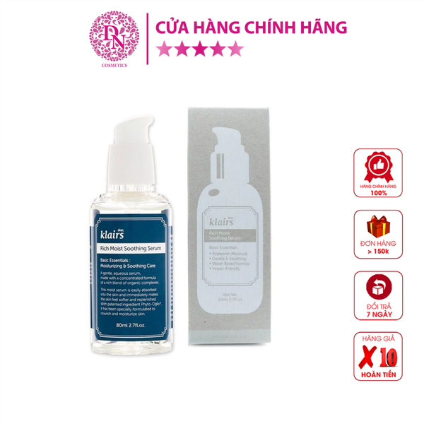 tinh-chat-duong-am-klairs-rich-moist-snoothing-serum-80ml