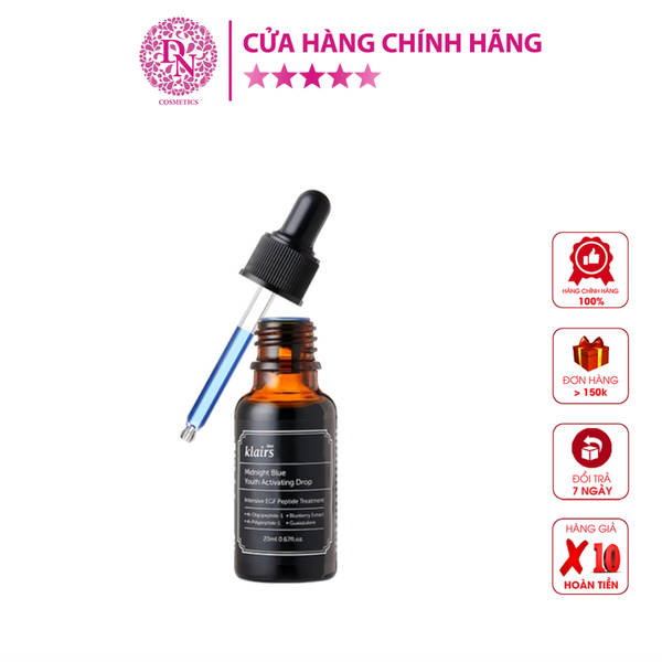 tinh-chat-duong-phuc-hoi-ban-dem-klair-midnight-blue-youth-activating-drop-20ml