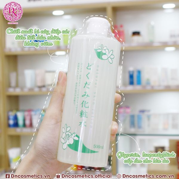 Nước hoa hồng diếp cá Dokudami Natural Skin Lotion