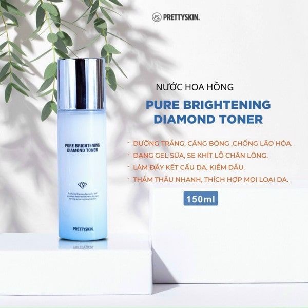 Pretty Skin Pure Brightening Diamond Toner