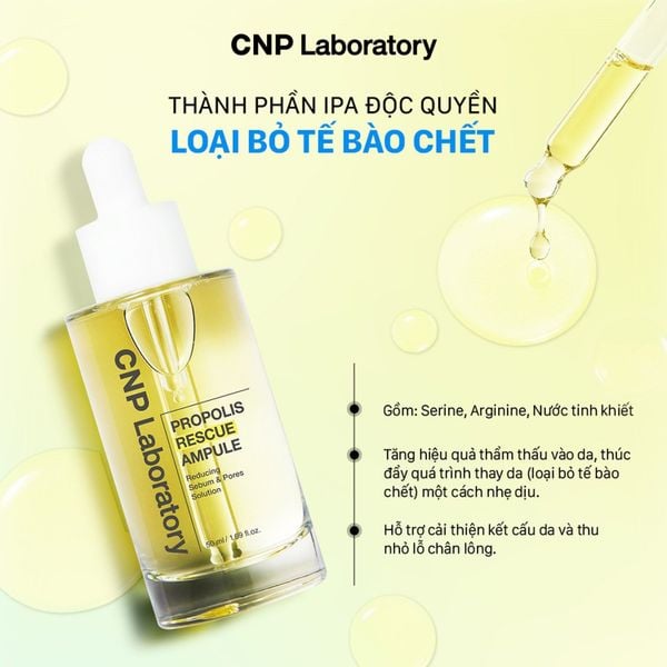 tinh-chat-keo-ong-da-dau-mun-CNP-Propolis-Rescue-Ampule