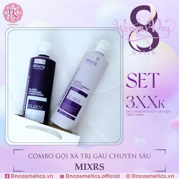 combo gội xả Mixrs