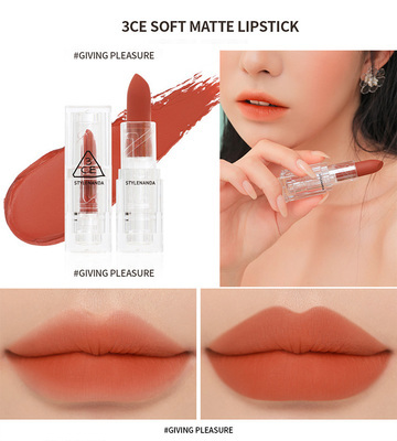 SON THỎI 3CE SOFT MATTE LIPSTICK CLEAR LAYER EDITION VỎ TRONG – DN ...