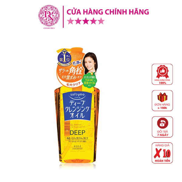 Dầu tẩy trang Kose Softymo Cleansing Oil