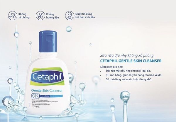 SỬA RỬA MẶT CETAPHIL GENTLE SKIN CLEANSER