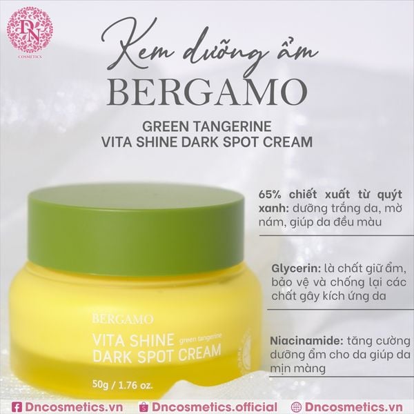 Bergamo Green Tangerine Vita Shine Dark Spot Cream