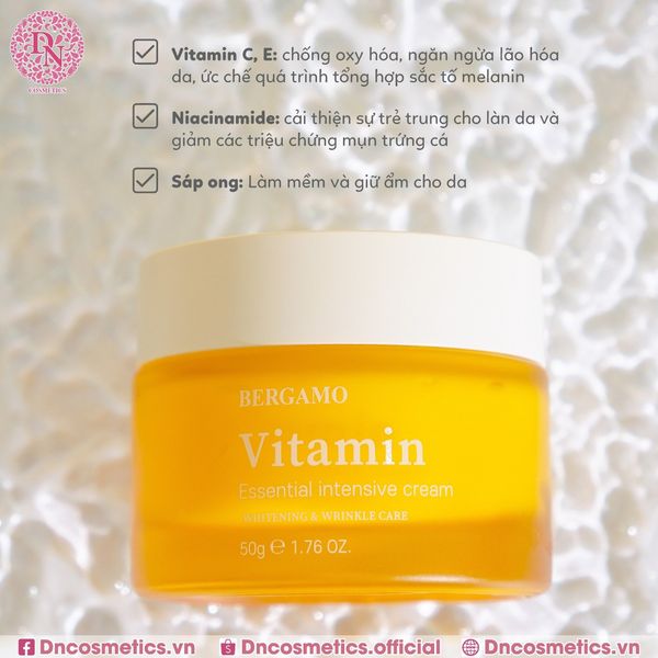 Bergamo Vitamin Essential Intensive Cream