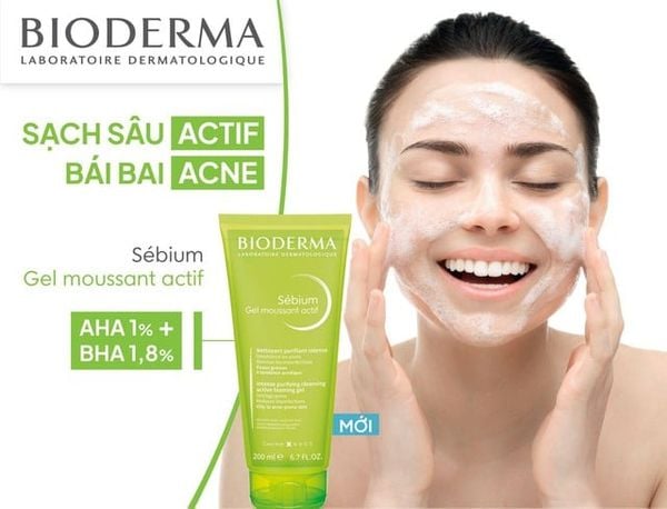 Bioderma Sebium Gel Moussant Actif