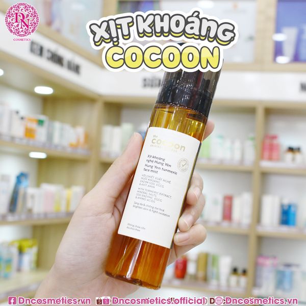 Xịt khoáng Cocoon Hung Yen Turmeric Face Mist