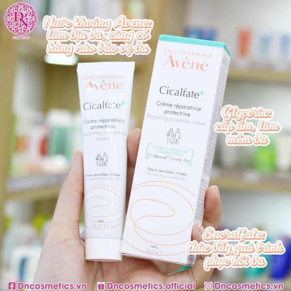 Kem làm lành da liền sẹo Avene Cicalfate+ Repairing Protective Cream
