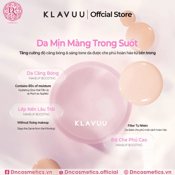 Phấn nước Klavuu Actress Backstage Boosting Cushion