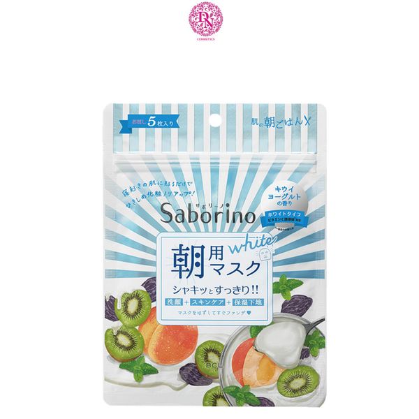 MẶT NẠ DƯỠNG ẨM HƯƠNG TRÁI CÂY SABORINO MORNING FACIAL SHEET MASK