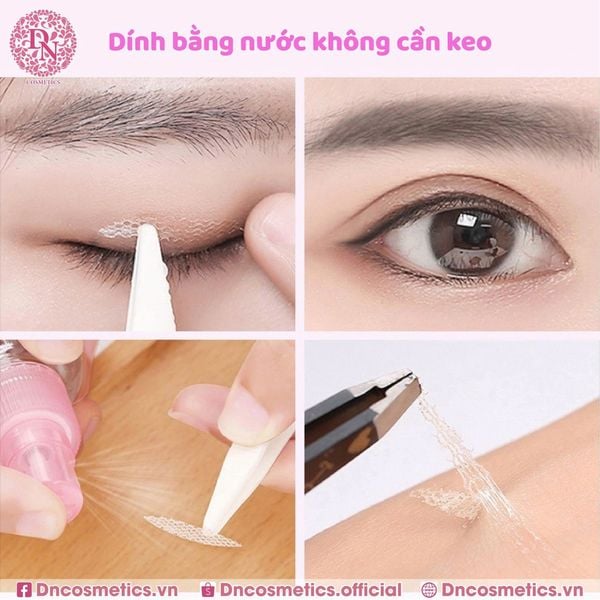 Miếng dán mí lưới Jary Water Spray Eyelid Tape