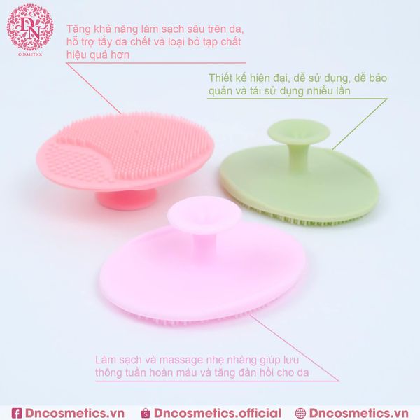 miếng rửa mặt silicon Jary