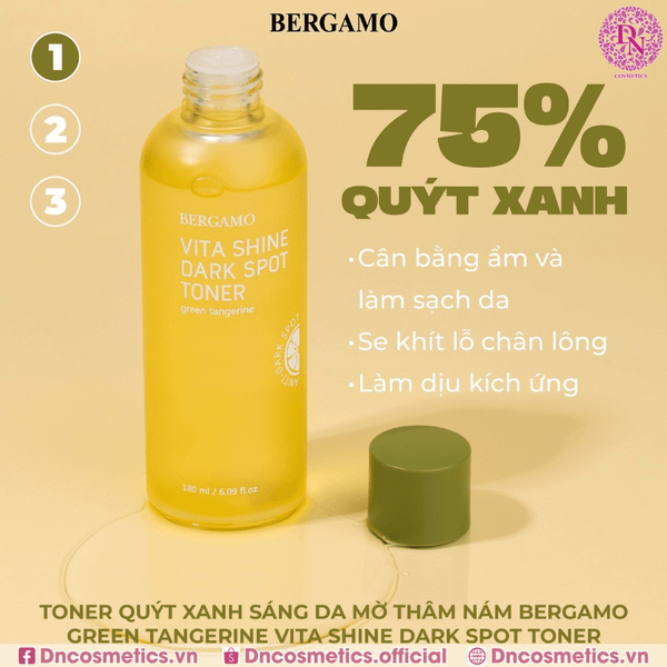 nước hoa hồng bergamo quýt xanh