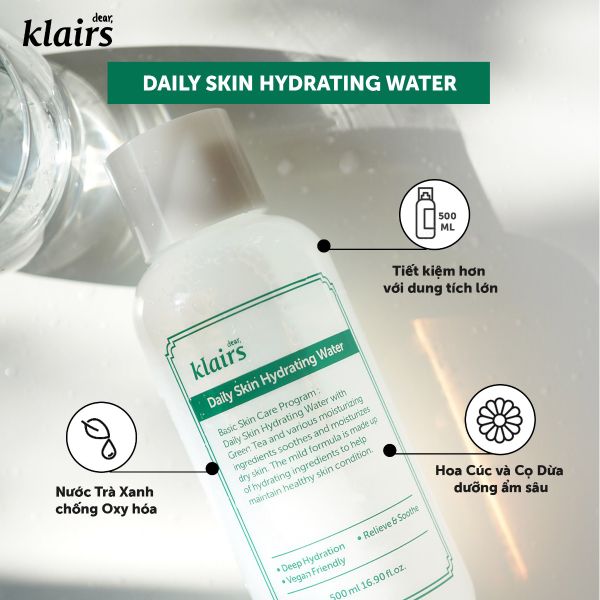 Klairs Daily Skin Hydrating Water