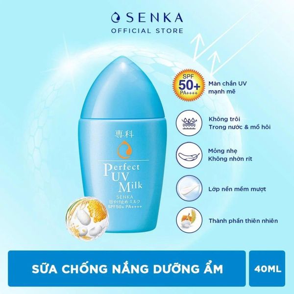 Senka Perfect UV Milk SPF50+ PA++++