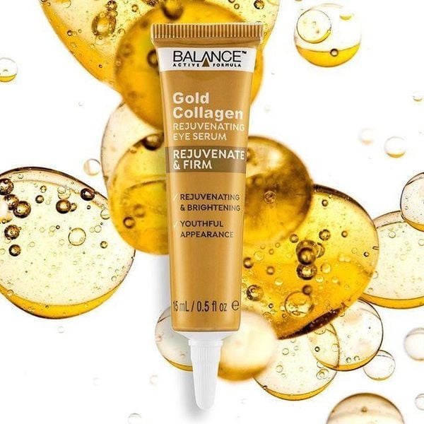Thành phần serum vàng giảm thâm mắt Balance Active Formula Gold + Marine Collagen Rejuvenating