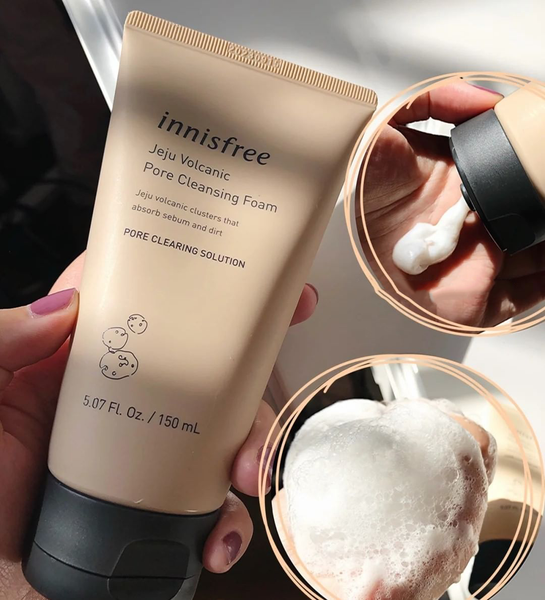 Sữa rửa mặt Innisfreee Jeju Volcanic Pore Cleansing Foam