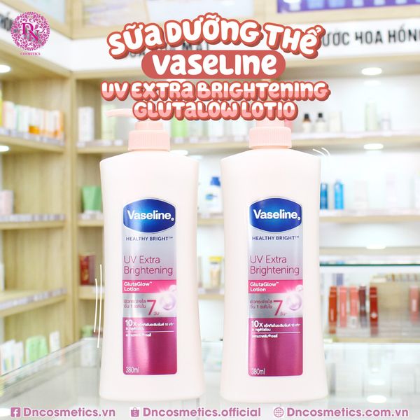 Vaseline UV Extra Brightening GlutaGlow Lotion