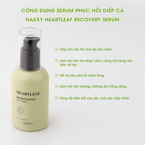 Thành phần của serum Naexy diếp cá 2