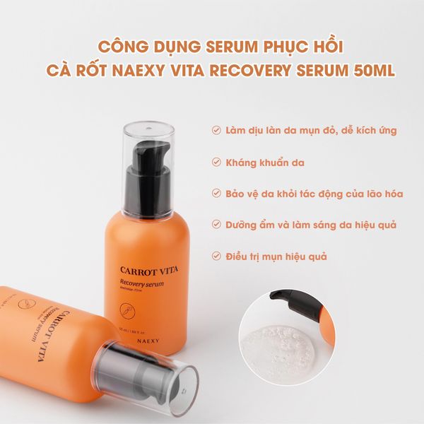 công dụng của serum Naexy cà rốt