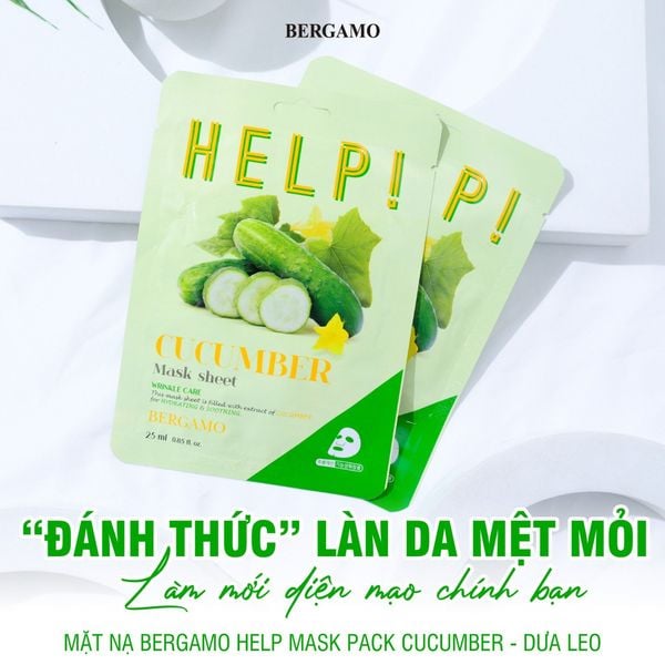 mặt nạ dưa leo