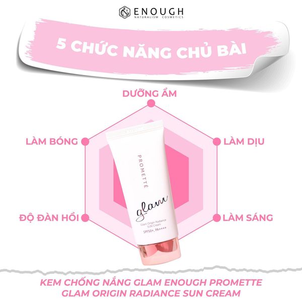 kem chống nắng glam enough 3