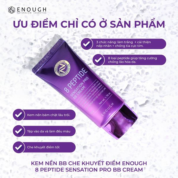 kem nền BB Cream tím