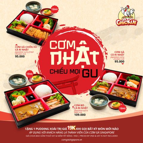 🍛 ĐỔI VỊ CÙNG CƠM NHẬT, SẴN SÀNG CHIỀU MỌI GU