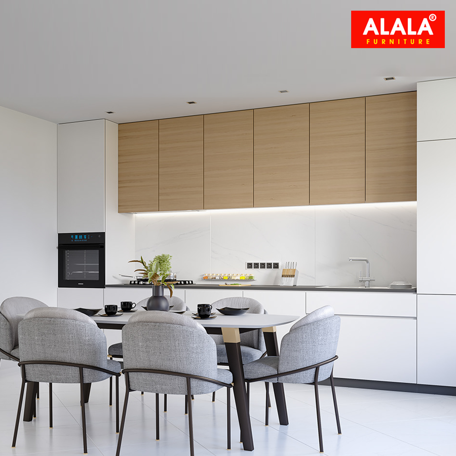 Tìm hiểu thiết kế mẫu tủ bếp đẹp, đơn giản hình chữ l