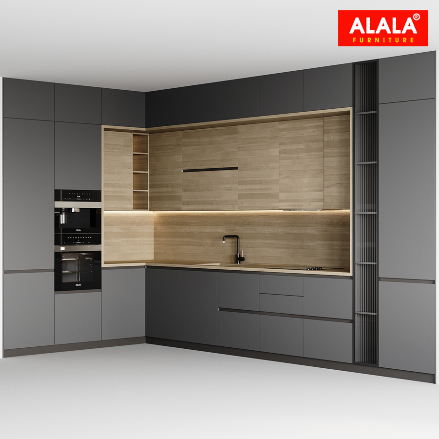 Cách bố trí tủ bếp chữ L đẹp, hợp phong thủy 2023