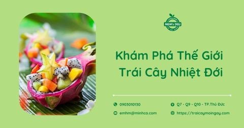 Trái cây nhiệt đới là gì? Công dụng của từng loại trái